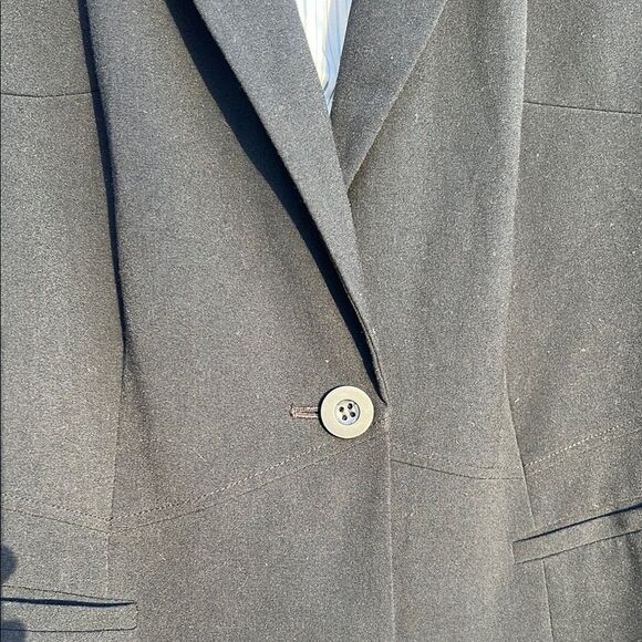 Lane Bryant Women's Black Business Blazer 16 - Picture 5 of 14